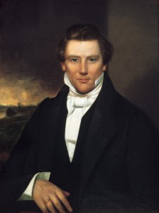 Joseph Smith Jr., the founder of the Church of Jesus Christ and Latter Day Saints (Source: Wikipedia)