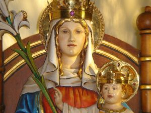 Our Lady of Walsingham, one of the main Catholic shrines in England. (Source: Wikipedia)