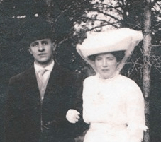 Arthur and Ellen Smith, around the time of their marriage in Canada.
