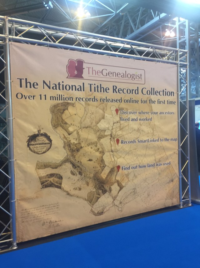 Free lectures at The Genealogist stand...