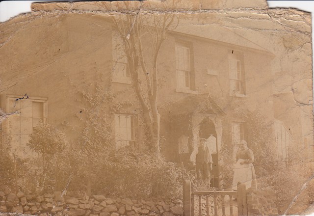 John and Jane Allen outside Ash Villa around the turn of the century.