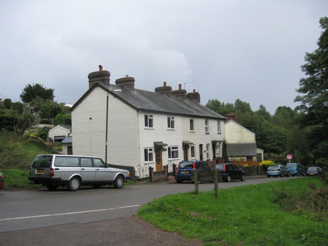 The row of cottages known in the 1800's as Allens Cottages.