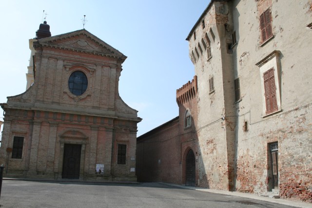 The church of Saint Marziano, in San Marzano Oliveto, where many of my ancestors were married.