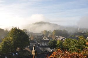Bollington, Cheshire where the Gaskell family lived at the turn of the last century. Photo source: Happy Valley.
