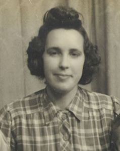 Betty, around 1945.