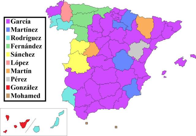 los-apellidos-mas-comunes-de-espana-wikicommons
